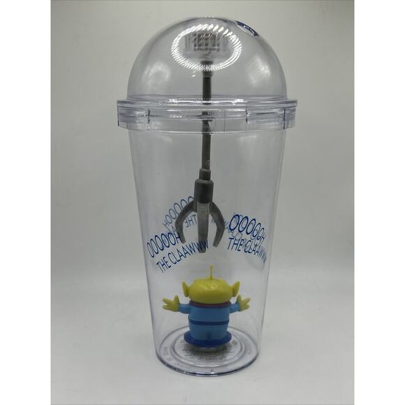 Disney Parks Pixar Toy Story Little Green Alien Claw Light Up Cup Tumbler - Picture 3 of 10